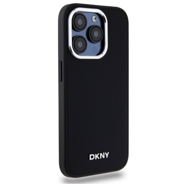 DKNY Mobilskal till iPhone 15 Pro MagSafe Plain Logo - Svart