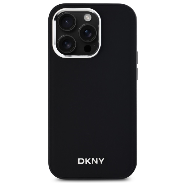 DKNY Matkapuhelimen kuori iPhone 14 Pro MagSafe Plain Logo - Musta