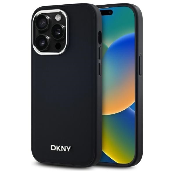DKNY Mobilskal till iPhone 14 Pro Max MagSafe Plain Logo - Svart