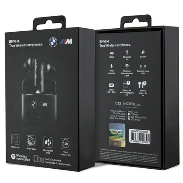 BMW In-Ear Hovedtelefoner TWS M Kollektion - Sort