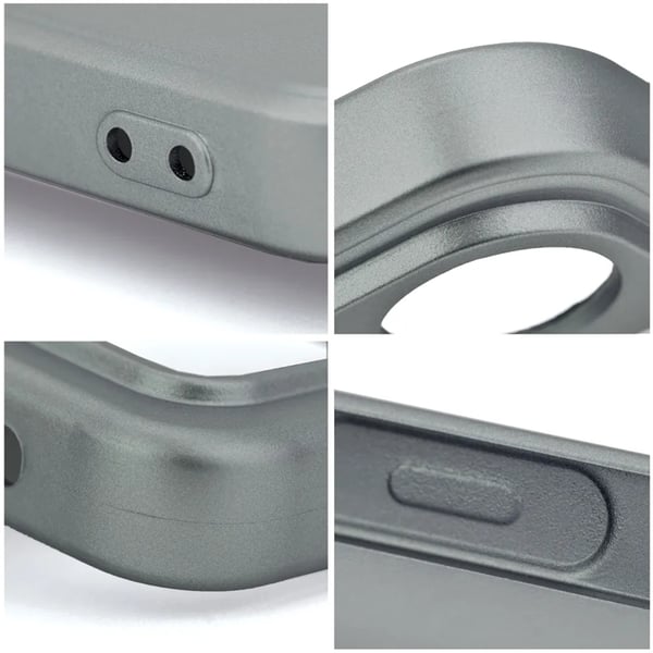 Mobilskal till iPhone 16 Plus Metallic - Grå