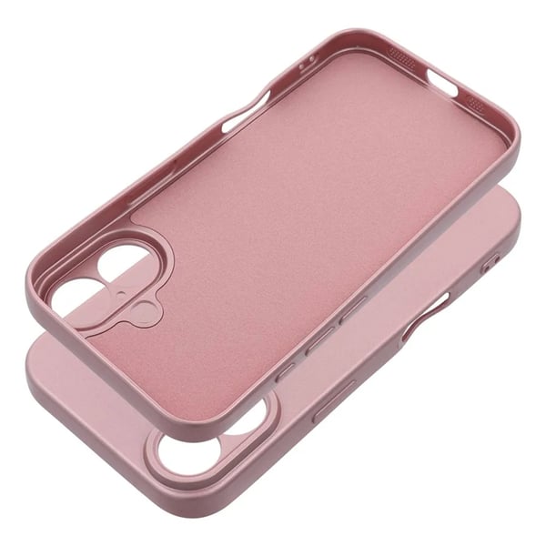 Mobilskal till iPhone 16 Plus Metallic - Rosa