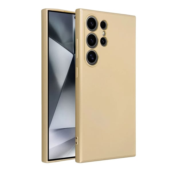 Telefontaske til Galaxy S24 Ultra Metallic - Guld