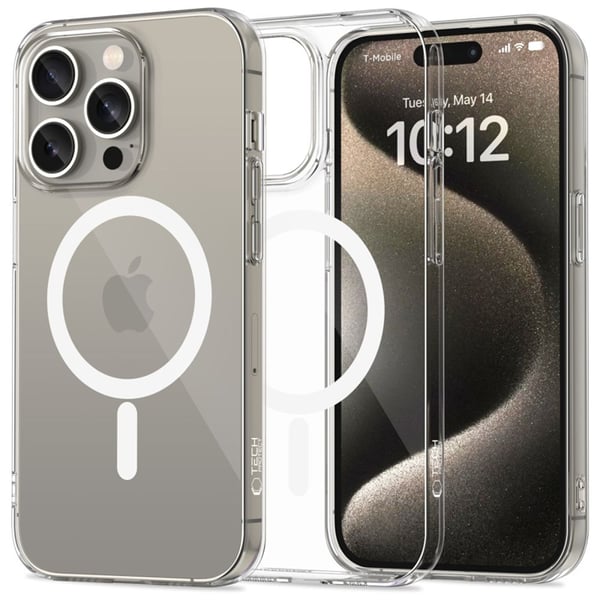 Tech-Protect Telefontaske til iPhone 15 Pro Magsafe Flexair - Klar