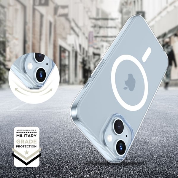 Tech-Protect Telefontaske til iPhone 15 Magsafe Flexair - Klar