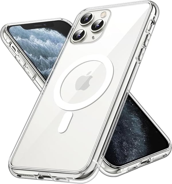 Mobilskal till iPhone 11 Pro Max Magsafe - Transparent