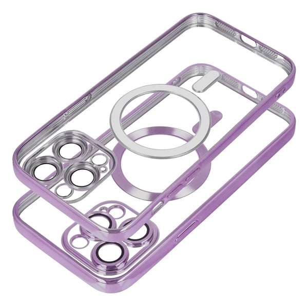 Mobilskal till iPhone 15 MagSafe Electro Mag - Lila