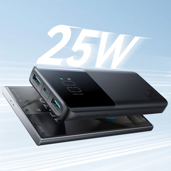 Joyroom Powerbank 10000 mAh 25W JR-PBF20 - Svart