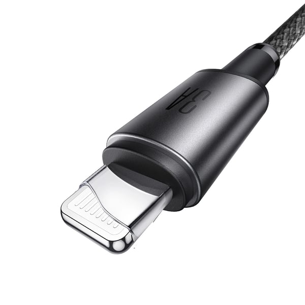 Joyroom S-A50 3A USB-A - Lightning Kabel 1.2m - Grå