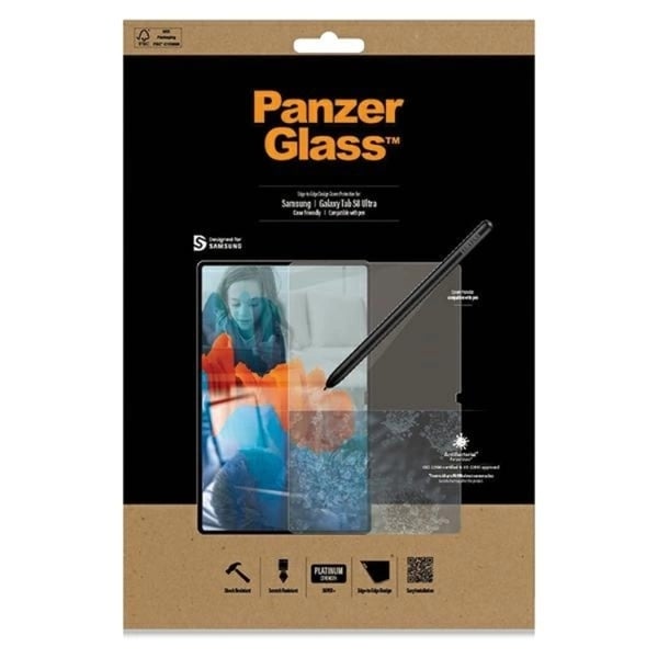 PanzerGlass Galaxy Tab S8 Ultra hærdet glas Skærmbeskytter E2E Super Plus