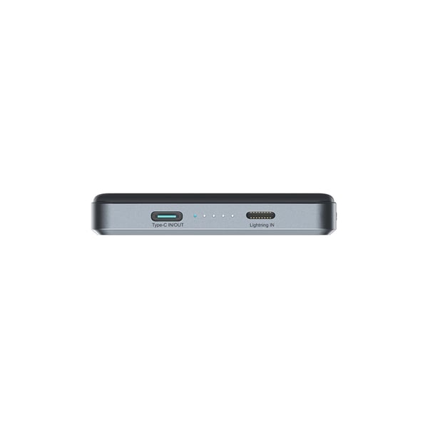 Joyroom Magnetisk Trådlös Powerbank 10000 mAh USB-C - Grå