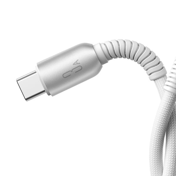 Joyroom S-A51 3A USB-A - USB-C Kabel 1.2m - Ljusgrå