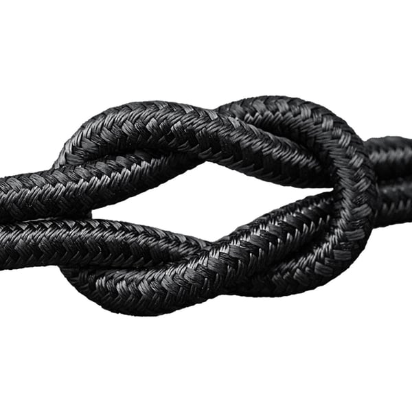 Dudao L3CC USB-C - USB-C 60W 2m Braided Kabel - Svart