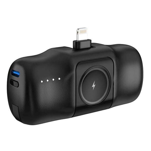 Wozinsky Lightning Mini Powerbank 15W 5000mAh - Sort