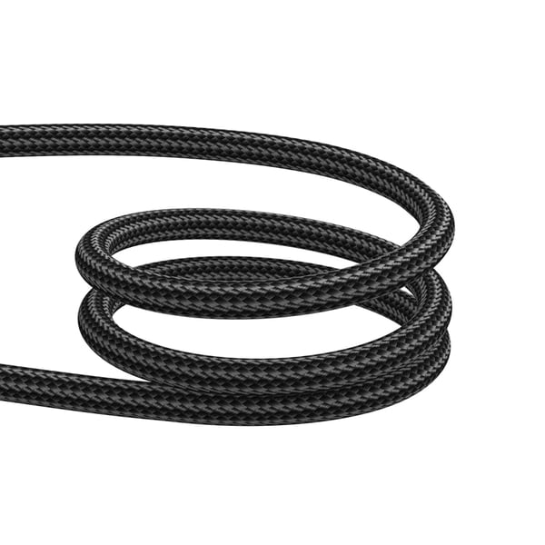 Joyroom S-A42 USB-C - Lightning 30W 1.2m Kabel Crystal-Clear Series - Svart
