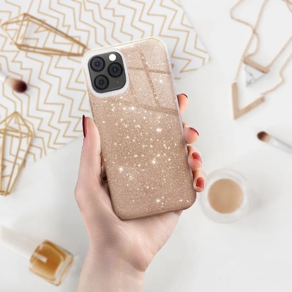 Mobilskal till Galaxy S25 Plus Shining - Guld