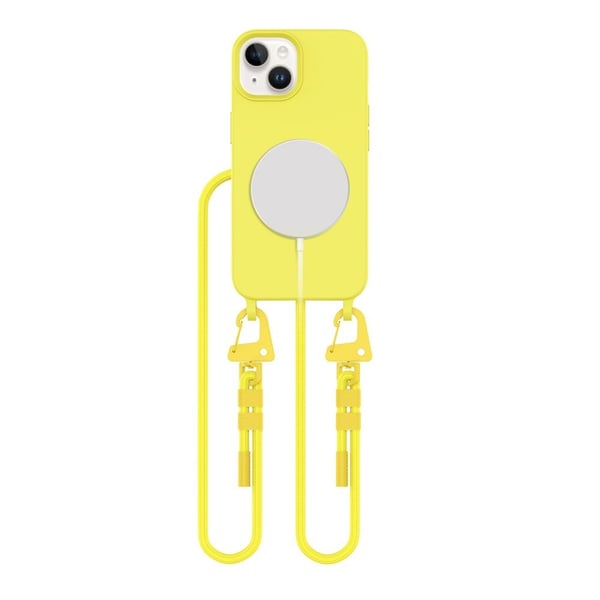 Tech-Protect iPhone 14 -kaulakoru Magsafe -kuori - keltainen