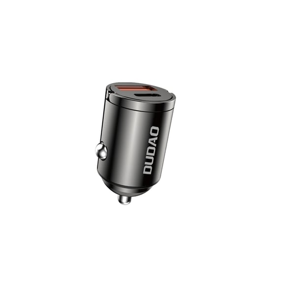 Dudao Mini Billaddare 48W R3MAX QC PD - Svart