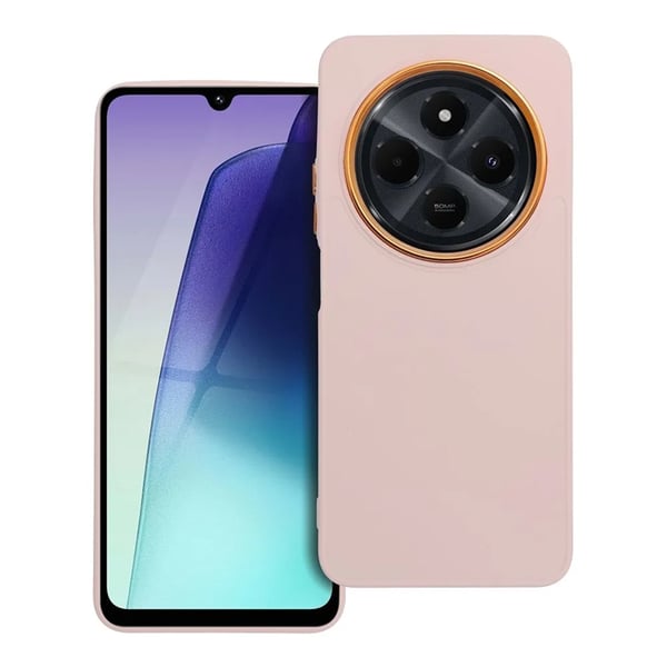 Telefontaske til Xiaomi Redmi 14C Ramme - Lyserød