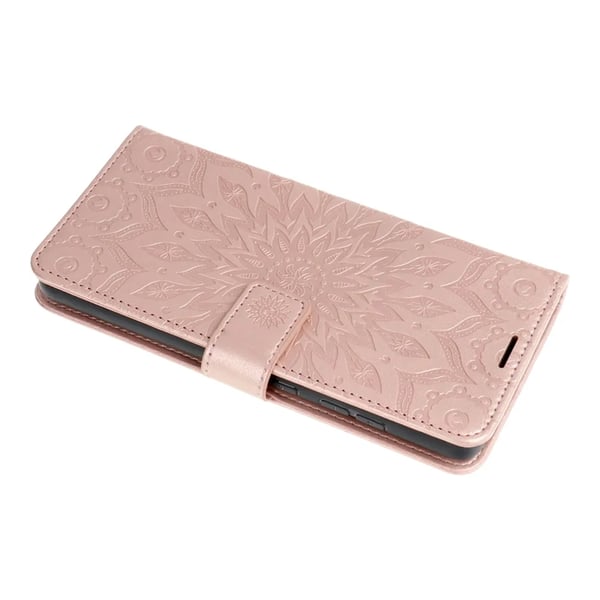Xiaomi Redmi 14C Plånboksfodral Mezzo - Mandala Rosa/Guld