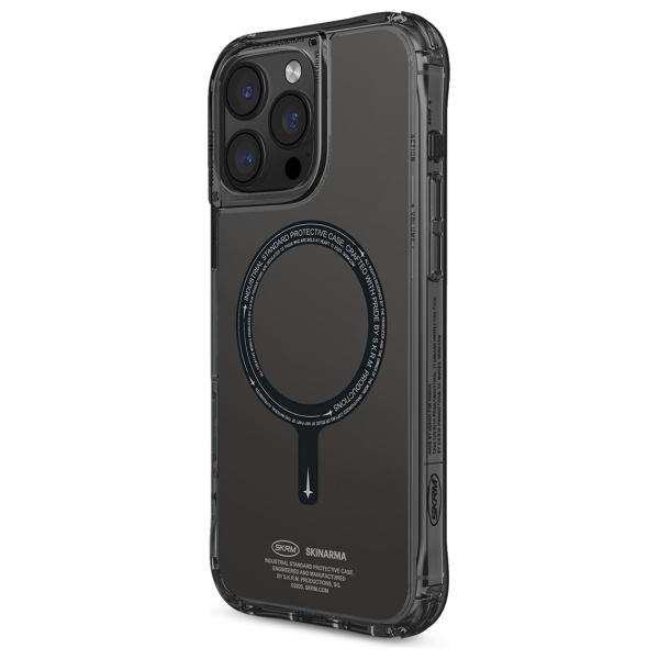 Skinarma Telefontaske til iPhone 16 Pro MagSafe Saido - Sort