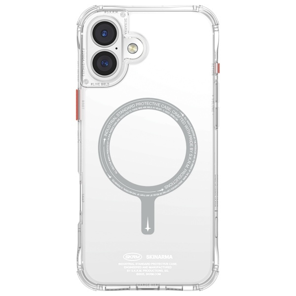 Skinarma Mobilskal till iPhone 16 Plus MagSafe Saido - Clear