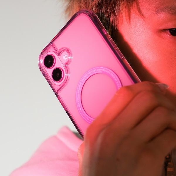 Skinarma Telefontaske til iPhone 16 MagSafe Saido - Lyserød