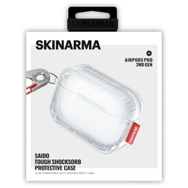 Skinarma Airpods Pro 2 -kotelo Saido - Kirkas