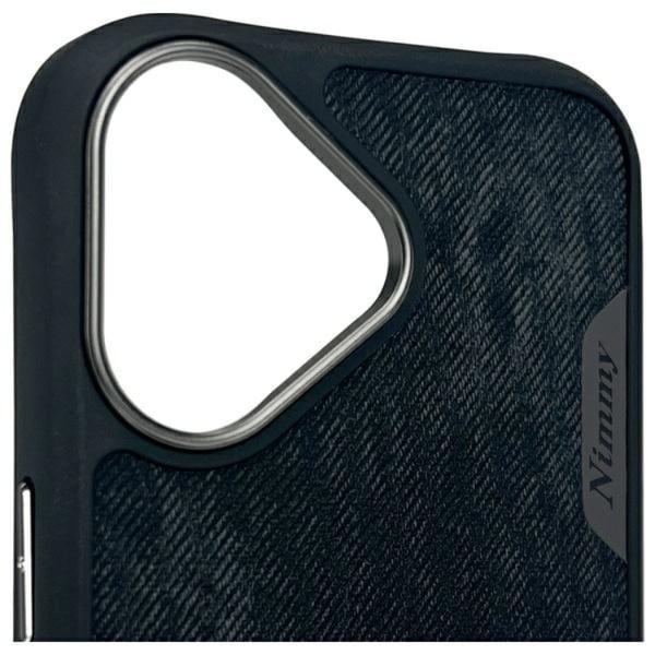Nimmy Telefontaske til iPhone 16 Big Eyed Pet 2.0 Panda - Sort