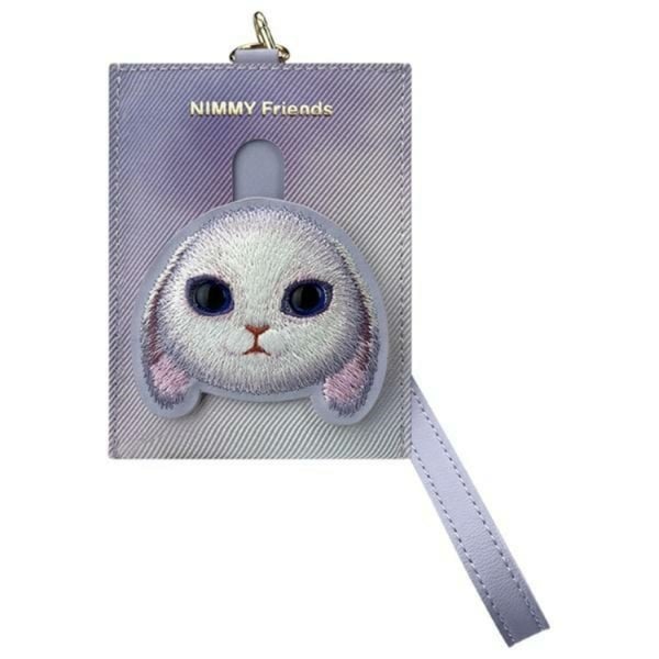 Nimmy Korttikotelo Big Eyed Pet 2.0 Rabbit - Violetti