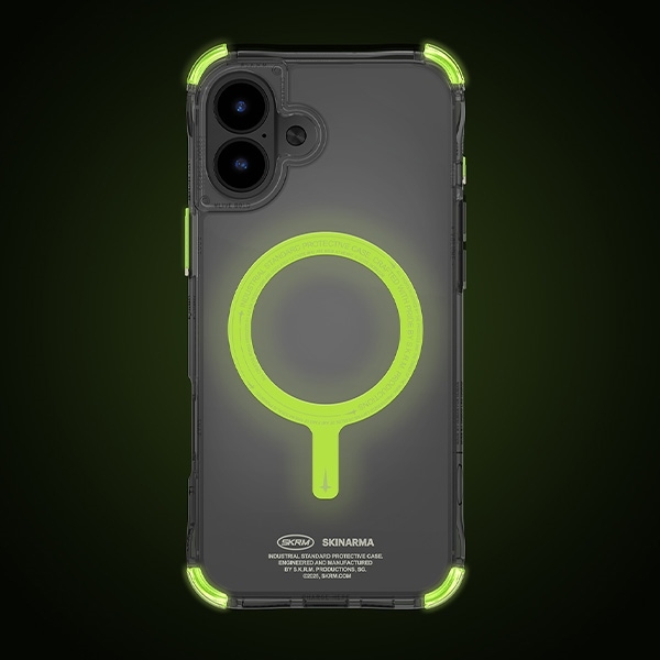 Skinarma Telefontaske til iPhone 16 MagSafe Saido - Grøn