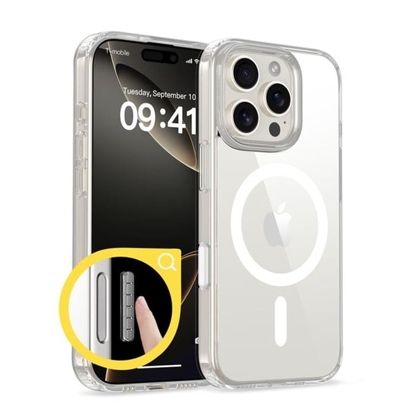 Tech-Protect Mobilskal till iPhone 16 Pro Magsafe Flexair Hybrid CC