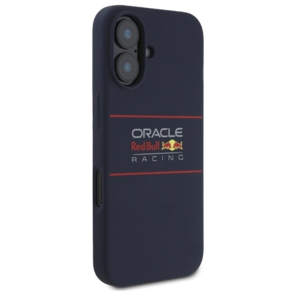 Red Bull telefonetui til iPhone 16 Plus MagSafe silikone vandret logo