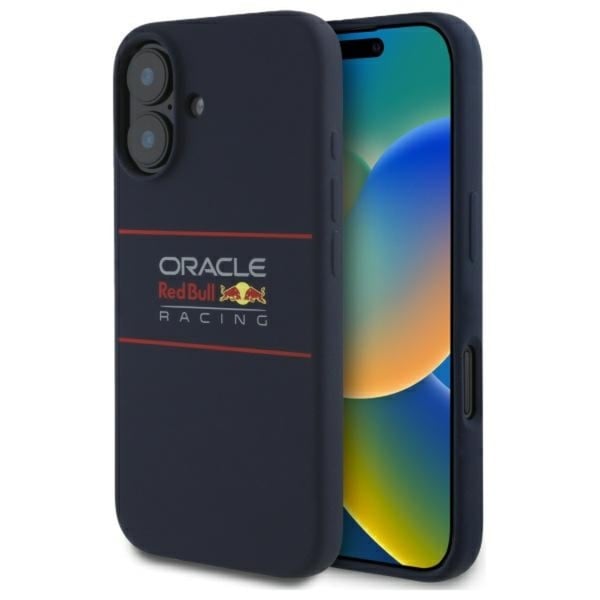 Red Bull Matkapuhelimen kuori iPhone 16 MagSafe Silikoni Vaakasuora Logo