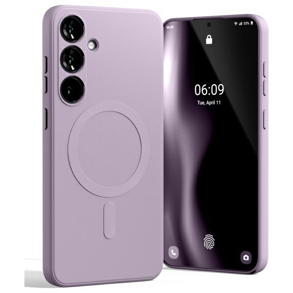 Mercury Mobilskal till Galaxy S24 FE MagSafe Semi-Silikon - Lilac