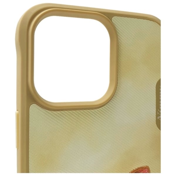 Nimmy Mobilskal till iPhone 15 Pro Cool & Cute 2.0 Cat - Khaki