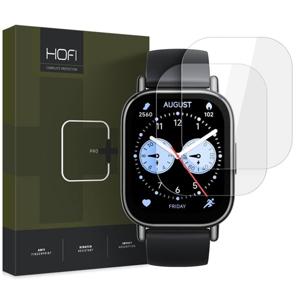[2-pakke] Hofi Redmi Watch 5 Lite hærdet glas Skærmbeskytter Pro Plus - Klar
