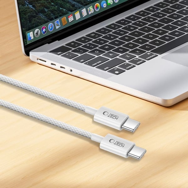 Tech-Protect USB-C till USB-C kabel Ultraboost 2m - Grå