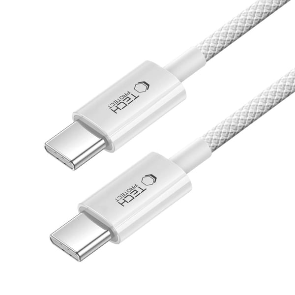 Tech-Protect USB-C till USB-C kabel Ultraboost 2m - Grå