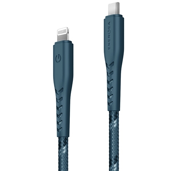 Energea USB-C till Lightning Kabel 1.5m MFI Nyloflex C94 - Blå