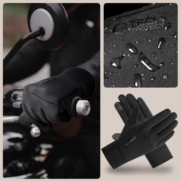Tech-Protect WG01 Winter Touchvantar/Handskar M - Svart
