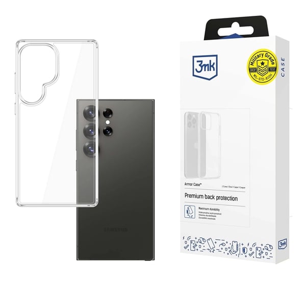 3MK Mobilskal till Galaxy S25 Ultra Armor - Transparent
