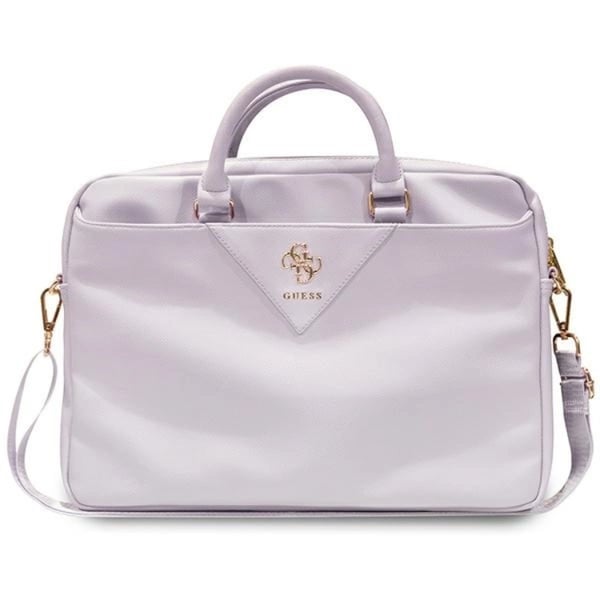 Guess Laptopväska 16" Triangle 4G - Lila
