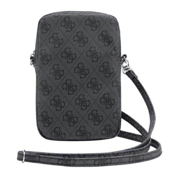 Guess Mobilväska Zip 4G Triangle - Svart