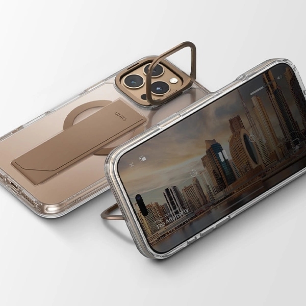 UNIQ Mobilskal till iPhone 16 Pro MagSafe Heldro Max - Transparent