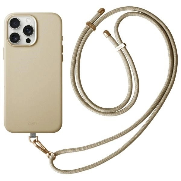 UNIQ Mobilskal till iPhone 16 Pro MagSafe Coehl Muse - Beige
