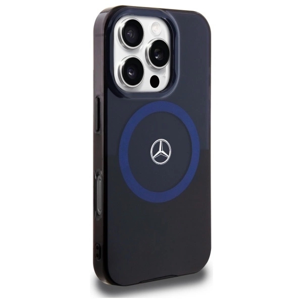 Mercedes Mobilskal till iPhone 16 Pro Max MagSafe Double Layer BiColor - Blå