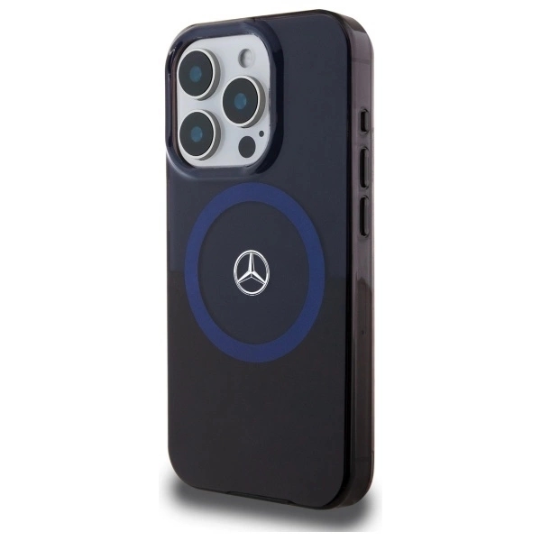 Mercedes Mobilskal till iPhone 16 Pro Max MagSafe Double Layer BiColor - Blå