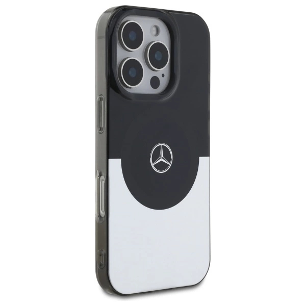 Mercedes Mobilskal till iPhone 16 Pro Max MagSafe Double Layer BiColor - Silver