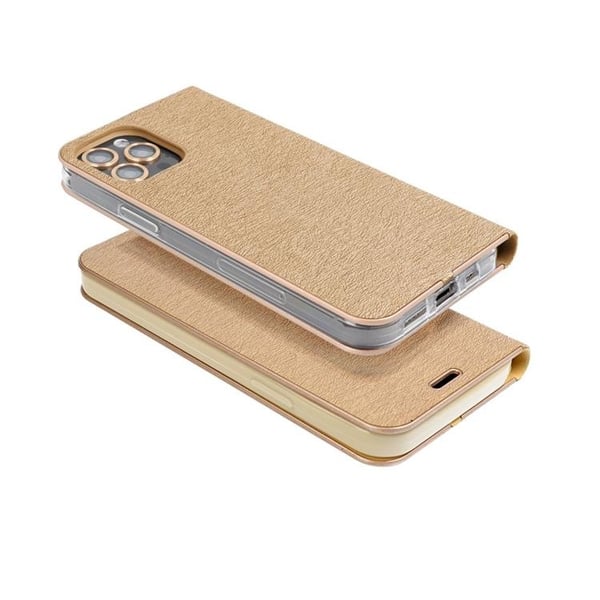 Galaxy S25 Plus Plånboksfodal Luna Guld - Guld